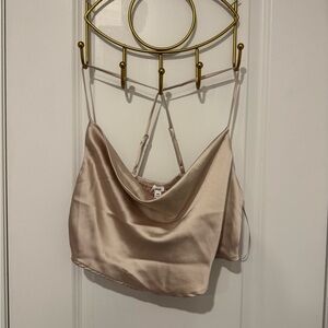 Elegant Satin Party Top